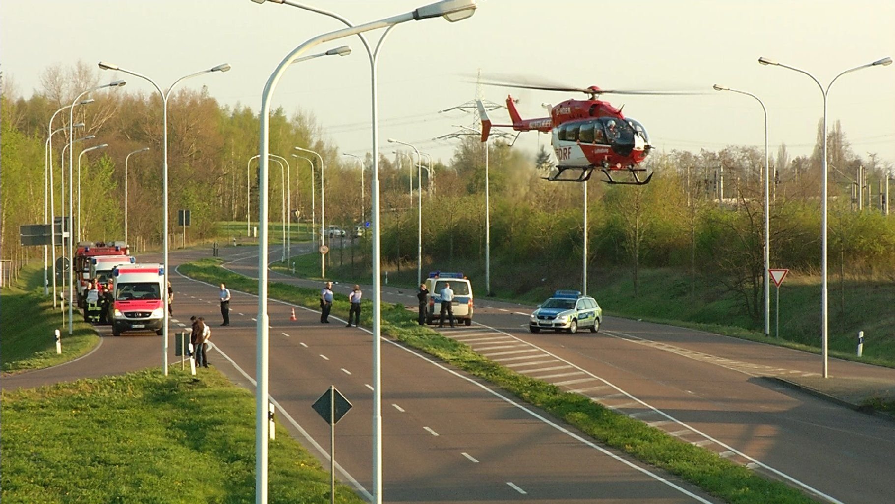 Bei dem Unfall am 23. April auf der Europachaussee starben zwei Menschen.