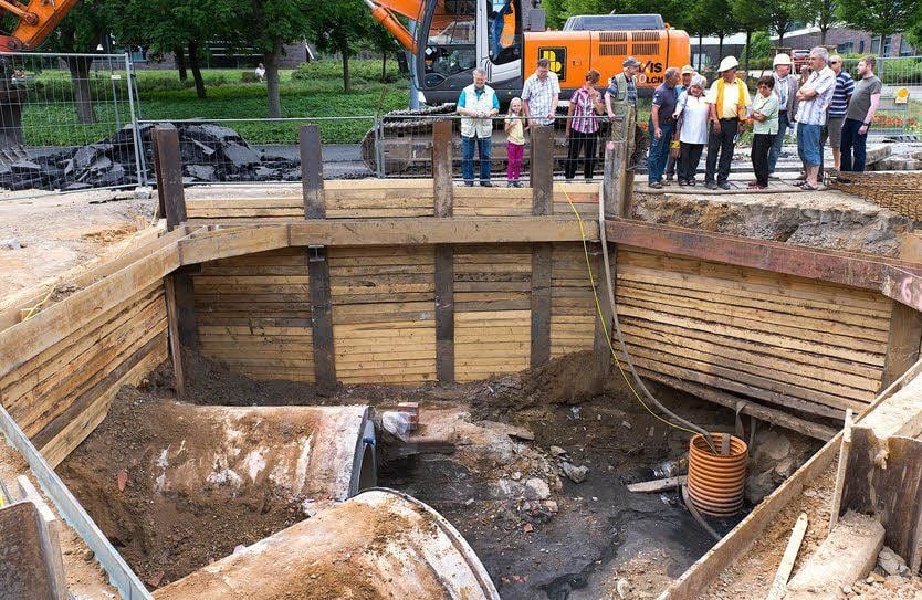 Die Erneuerung des Abwasserkanals in der Weißen Mauer in Merseburg ist ein Teil des Sanierungskonzepts des AZV Merseburg.