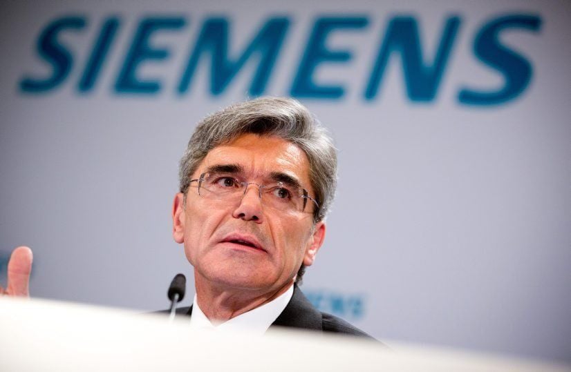Siemens-Chef Joe Kaeser hat mit dem französischen Präsident François Hollande ein Gespräch bezüglich der möglichen Übernahme des Alstom-Konzerns geführt.