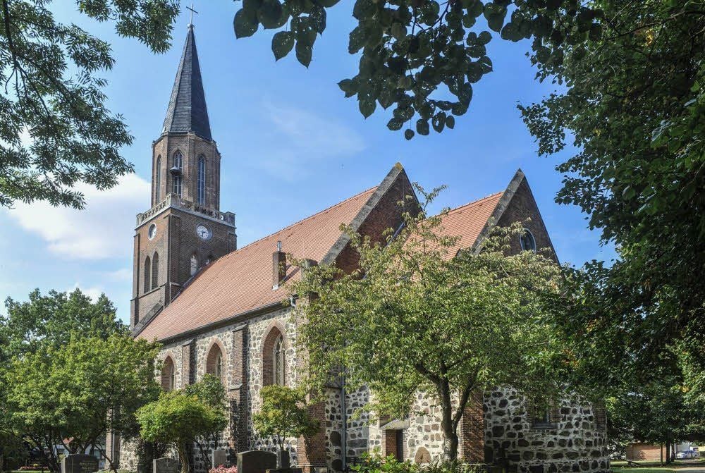 Die Kirche St. Christophorus in Quellendorf. Hier stellt sich am Sonntag der Bewerber für die Pfarrstelle der Evangelischen Landgemeinde vor.