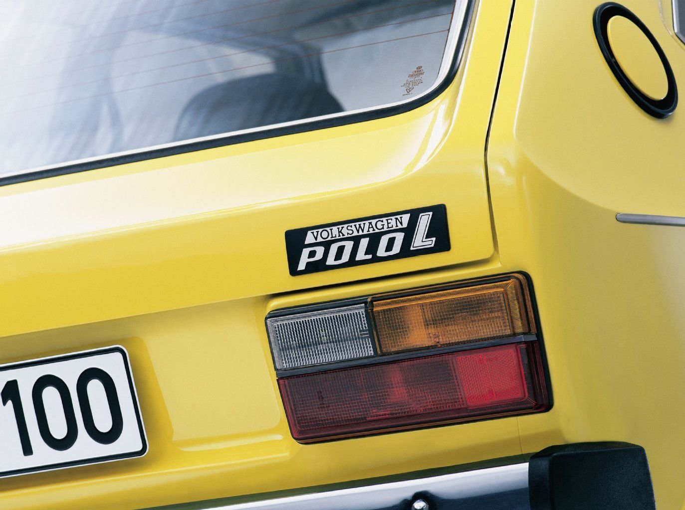 L wie Luxus: Der Polo L verfügte unter anderem über Zierrat in Chrom und Teppichboden.