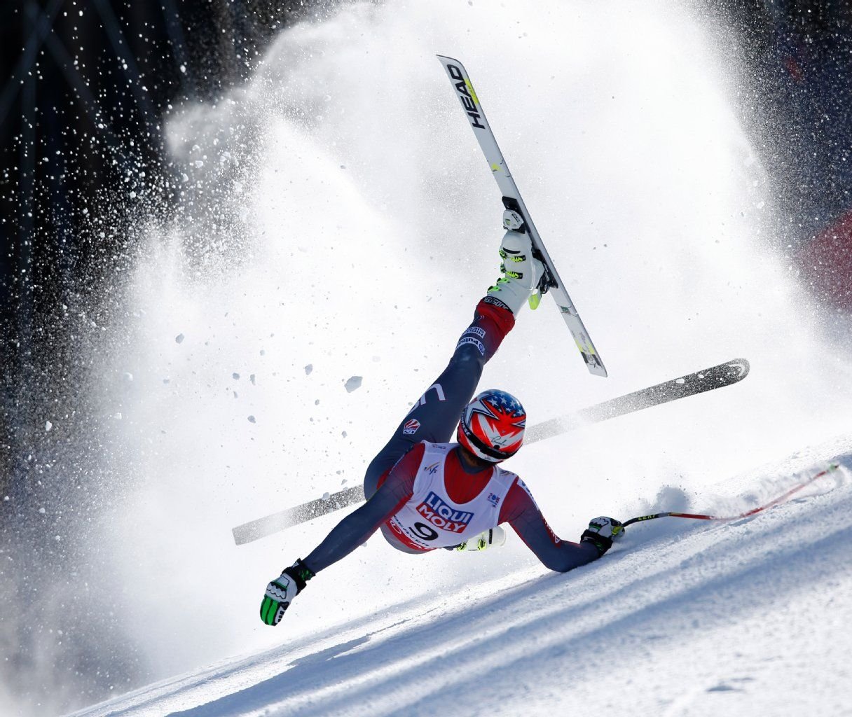 Beim Super-G machte Bode Miller den Abflug.