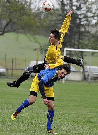 Das Bild täuscht: Möhlau (Kevin Götz) war in der Partie gegen Abtsdorf alles andere als obenauf.
