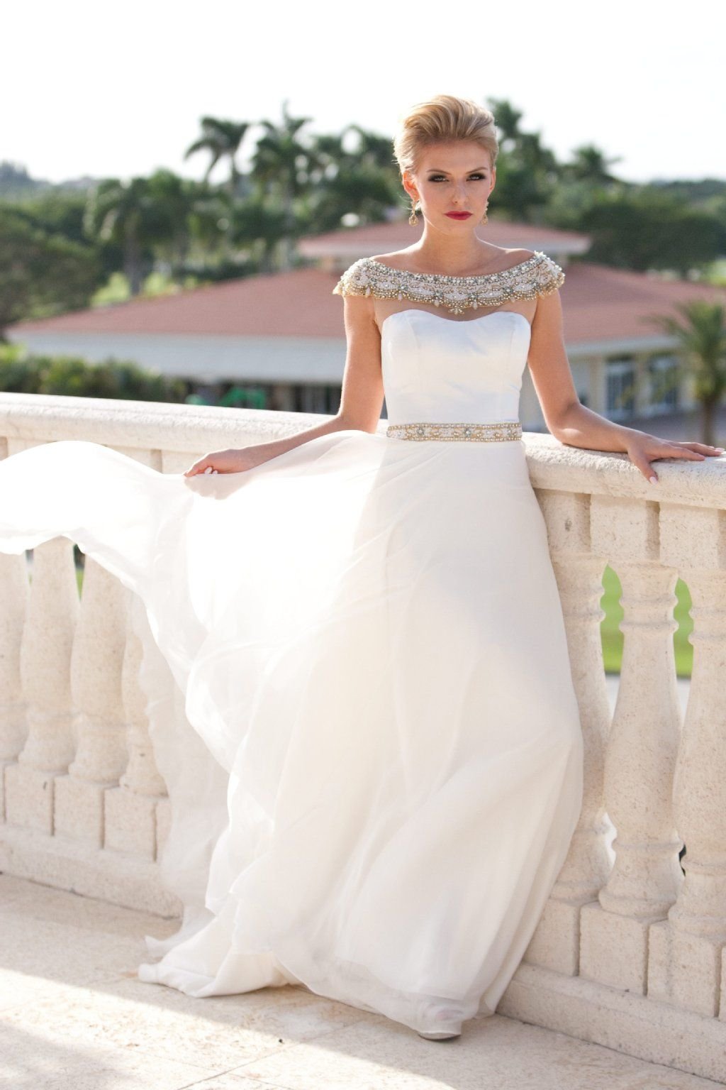 "Miss Germany 2014" Josefin Donat aus Leipzig in Abendgarderobe