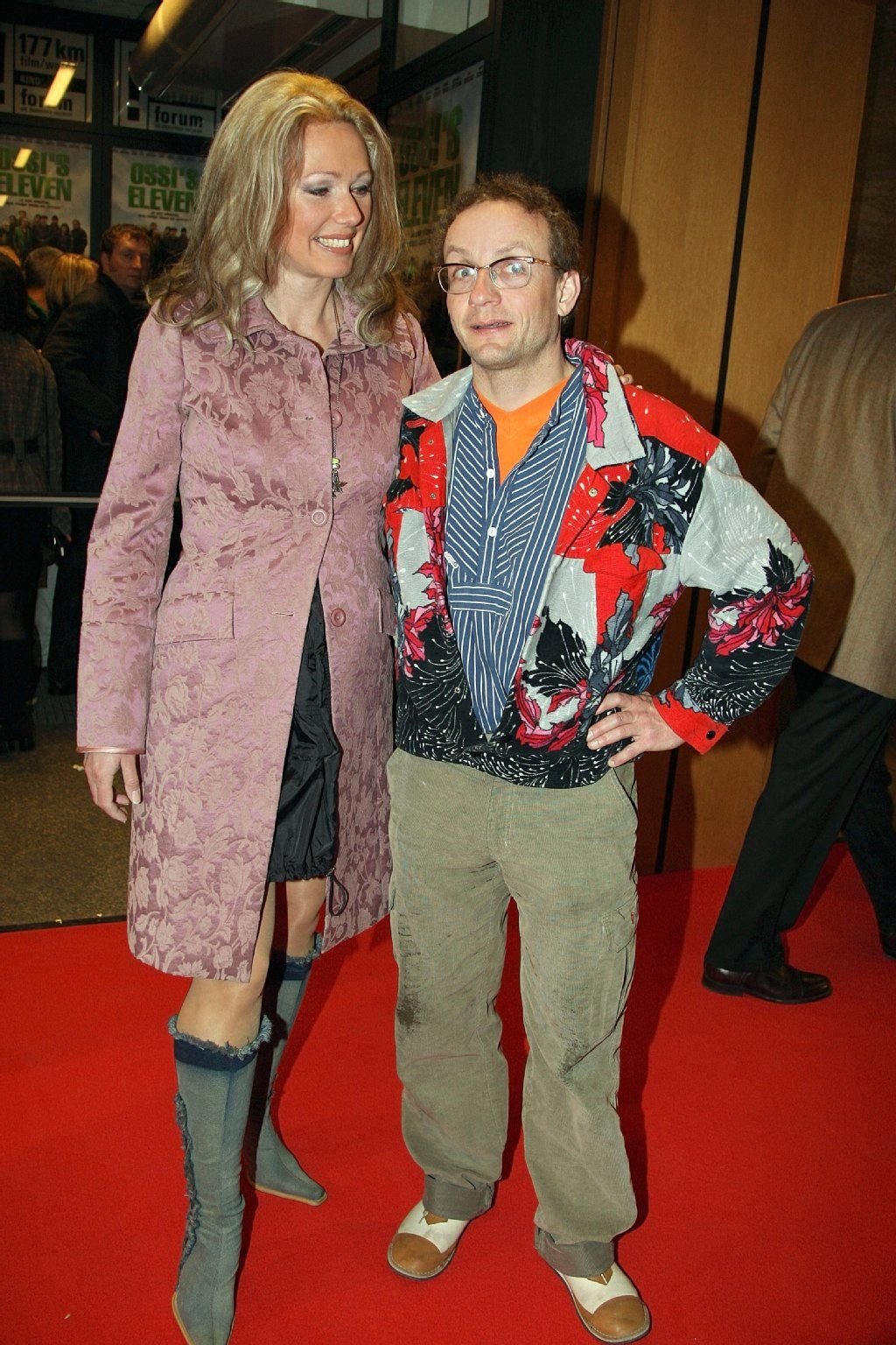Comedian Wigald Boning und seine Frau Ines im Jahr 2008