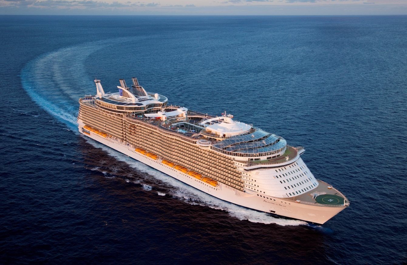 Kreuzfahrten boomen. Hier: Die 362 Meter lange „Allure of the Seas“