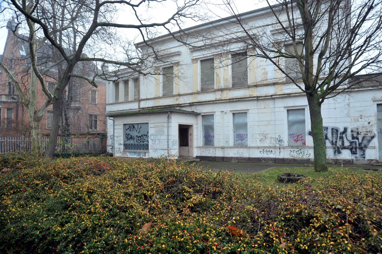 Verschwindet bald aus dem Stadtbild: das Makarenko-Haus in Bernburg