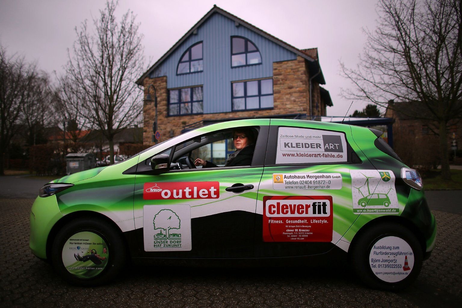 Am 13. Januar 2015 startet im Eifelort Gey bei Hürtgenwald das Projekt Dorfauto.