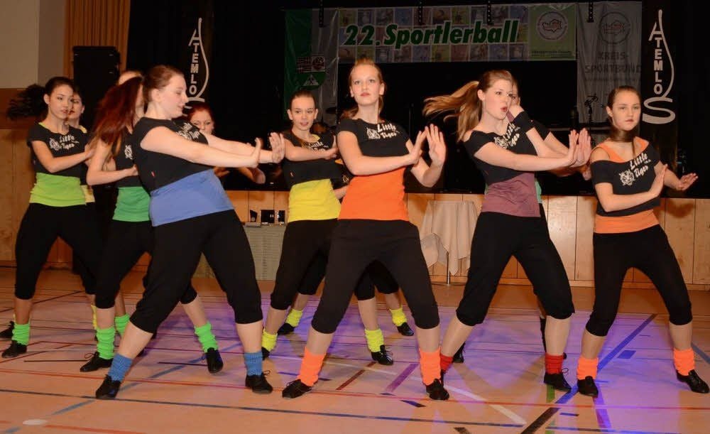 Die „Little Tiger“ vom Tanzstudio Eisleben sorgten für einen der Hingucker des Abends.