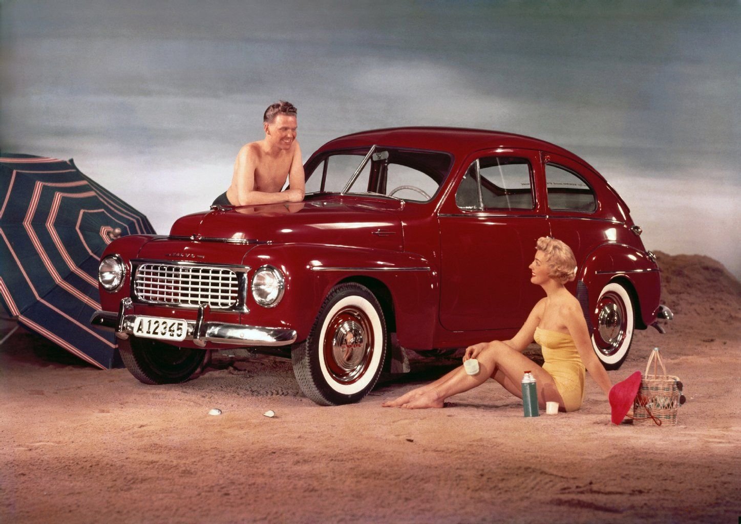 Mit dem Volvo PV444 fuhr Schweden durch die Fünfziger.