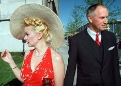 Thomas Borer und Frau Shawnea Borer-Fielding