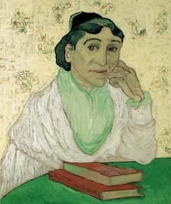 Das Gemälde «L' Arlesienne, Madame Ginoux» (undatiertes Archivfoto), eines der letzten Werke von Vincent Van Gogh, das der Öffentlichkeit bisher verborgen blieb, wird im Frühjahr vom New Yorker Auktionshaus Christie's versteigert. (Foto: dpa)