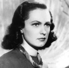 Die amerikanische Schauspielerin Geraldine Fitzgerald in einer Szene des Films «Dark Victory» von 1939. (Foto: dpa)