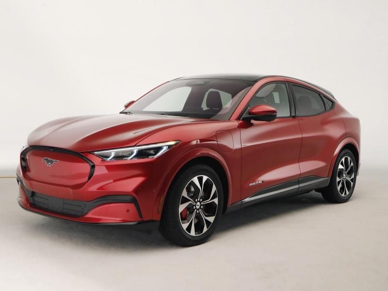 Ford setzt auf die Anziehungskraft seiner Sportwagenmarke Mustang, um im Geschäft mit Elektroautos Fuß zu fassen. Foto: Carlos Osorio/AP/dpa