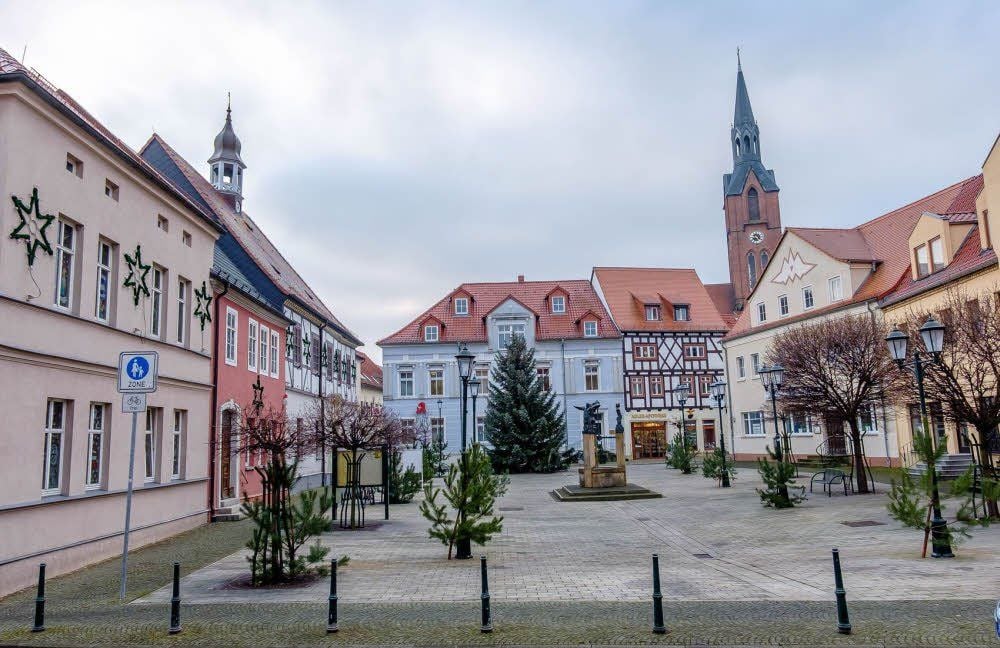 Der Gräfenhainichener Markt ist im Fokus der Öffentlichkeit.
