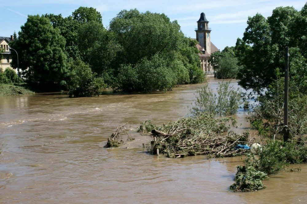 Hochwasser der Weißen Elster