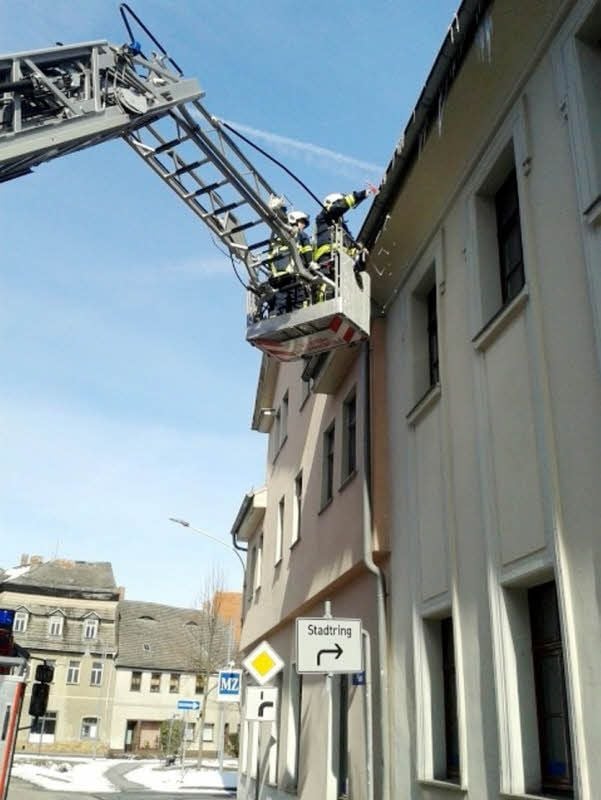 Die Feuerwehr im Einsatz