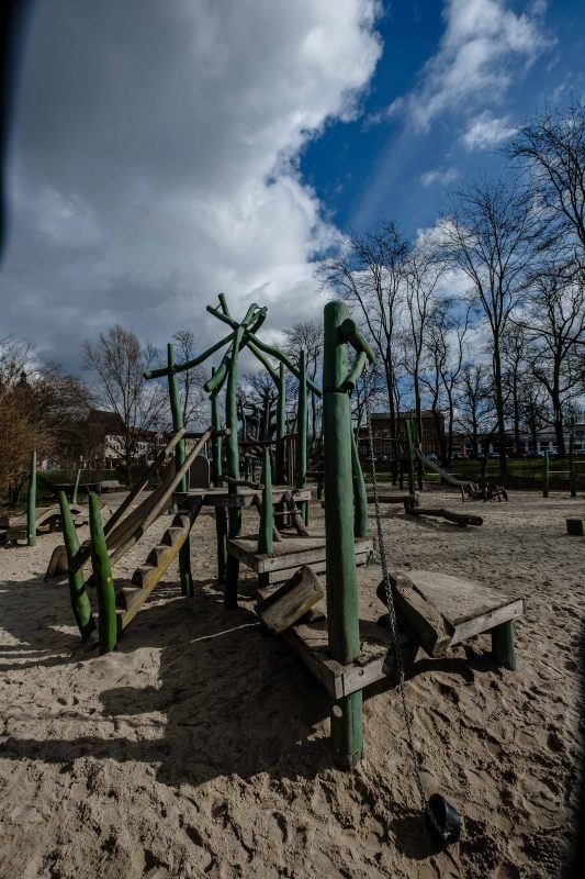 Wer vor allem Klettermöglichkeiten sucht, ist auf dem Spielplatz an der Elbstraße gut aufgehoben.