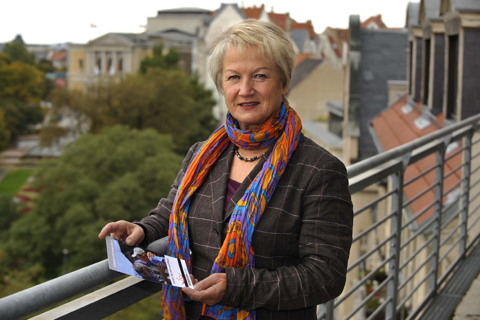 Ehemalige Rathaus-Chefin in Halle, Ingrid Häußler.