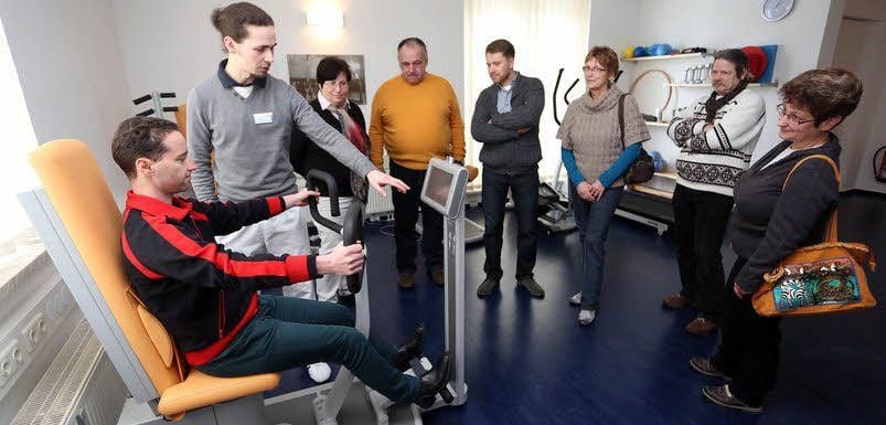Gesundheitstag mit Physiotherapeut Manfred Höher.