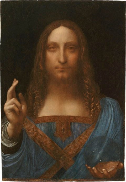 Ist «Salvator Mundi»(Weltenretter) ein Werk von leonardo da Vici oder die hochklassigeKopie eines Schülers? (FOTO: DPA)