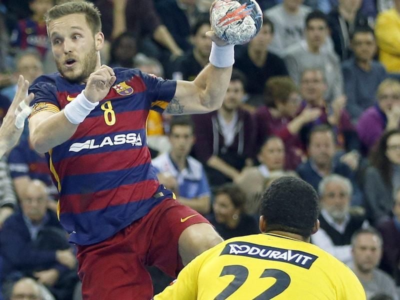 Die Rhein-Neckar Löwen unterlagen dem FC Barcelona mit 20:26. Foto: Andreu Dalmau