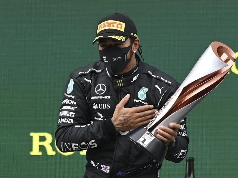 Auf Kurs Richtung Rekordweltmeister: Lewis Hamilton. Foto: Ozan Kose/POOL AFP/AP/dpa