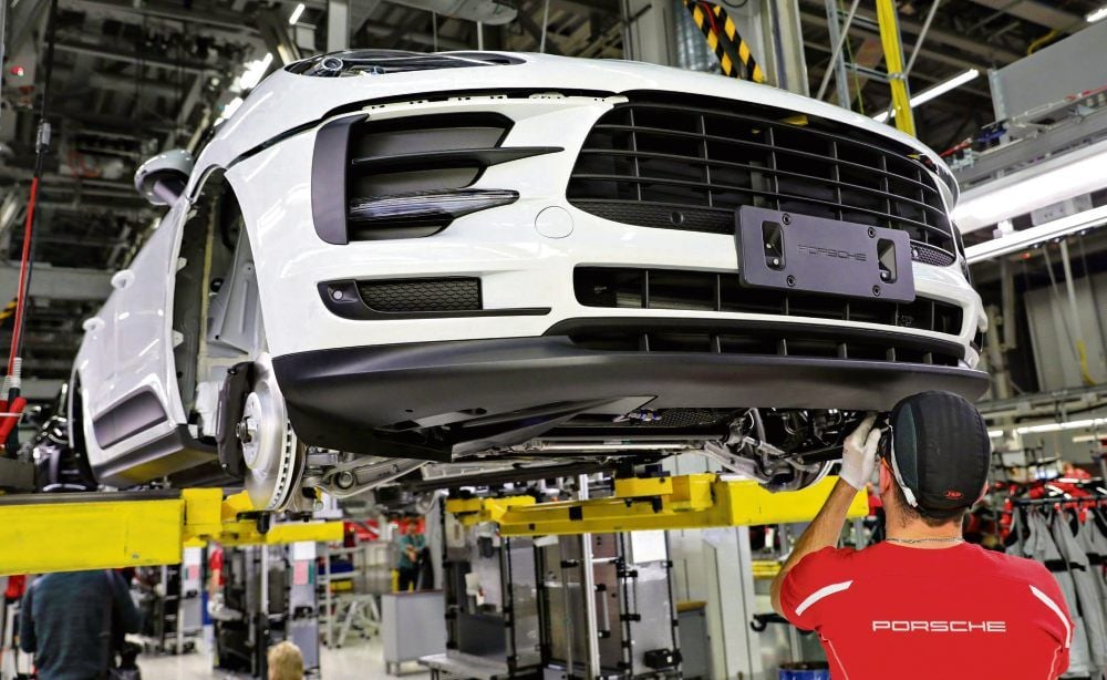 Im Leipziger Werk werden die Modelle Panamera und Macan gebaut.