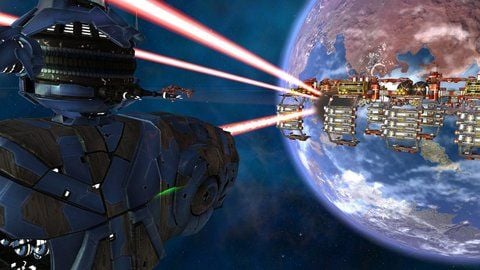 Schluss mit der Gemütlichkeit: „Legends of Pegasus“ ist eigentlich ein rundenbasiertes Strategiespiel, Weltraumschlachten finden aber in Echtzeit statt. (FOTO: DPA)
