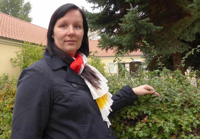 Ortsbürgermeieterin Alexandra Schöbel fürchtet um Merseburgs grünes Gesicht.