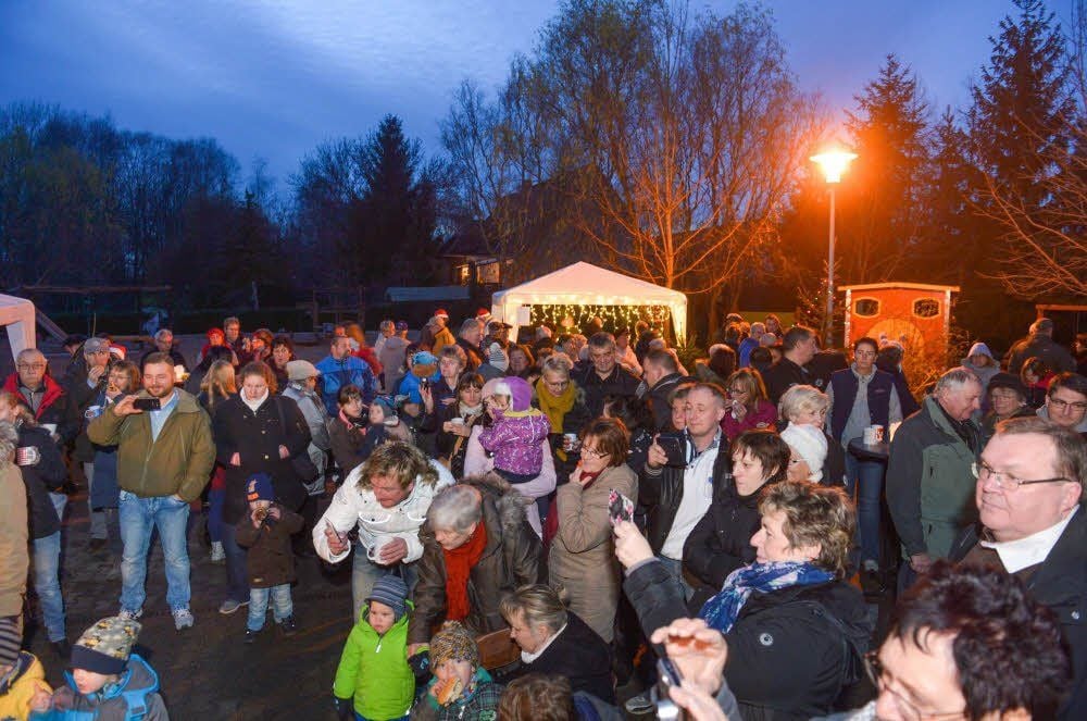 Viele Besucher brachten ihre Kinder mit.