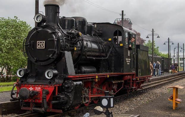 Die Dampflok 20 wie sie heute aussieht.
