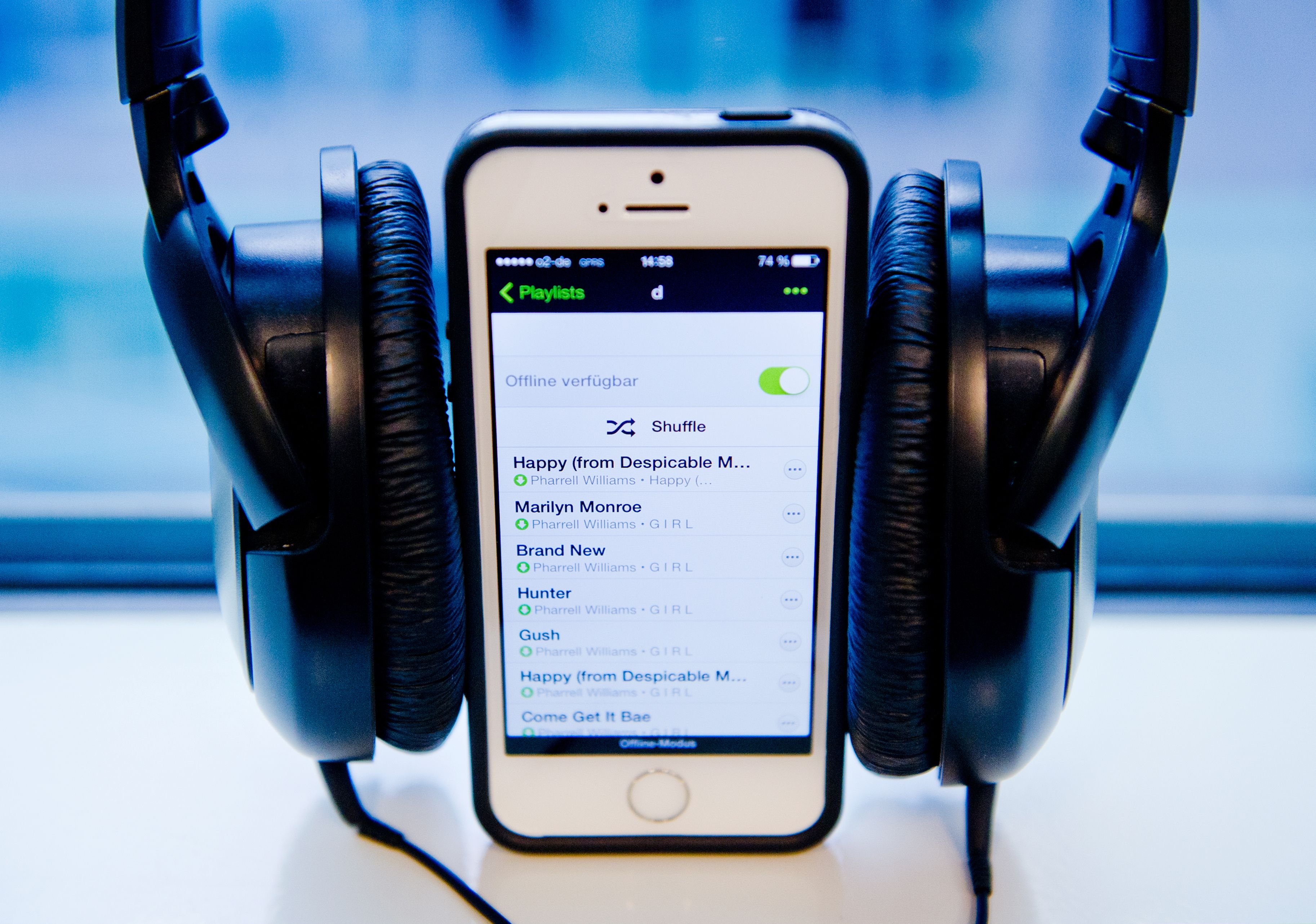 Playlist bei Spotify