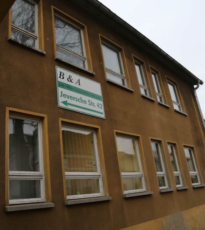 Das Gebäude der B&A befindet sich in Zerbst.