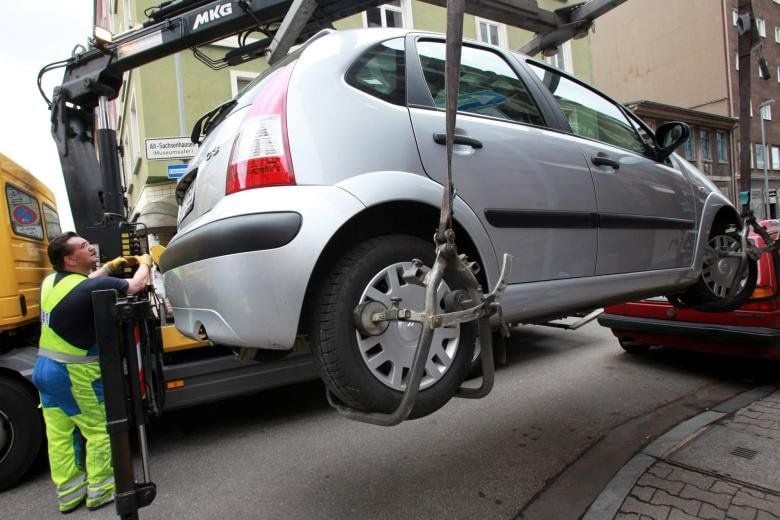 Abschleppen mit Tücken