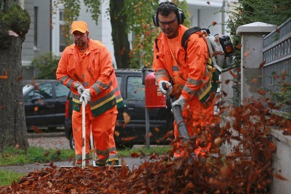 Weg mit dem Herbstlaub: Oftmals leiden Anwohner unter dem Krach von Laubbläser und -saugern. Bieten lassen müssen sie sich den Lärm aber nicht zu jeder Zeit.