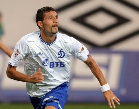 Der deutsche Fußballprofi Kevin Kuranyi von Dynamo Moskau in Aktion in Moskau. In den Play-off-Spielen zur Europa League trifft der VfB Stuttgart ausgerechnet auf seinen früheren Stürmerstar Kevin Kuranyi und dessen Club Dynamo Moskau. (FOTO: DPA)