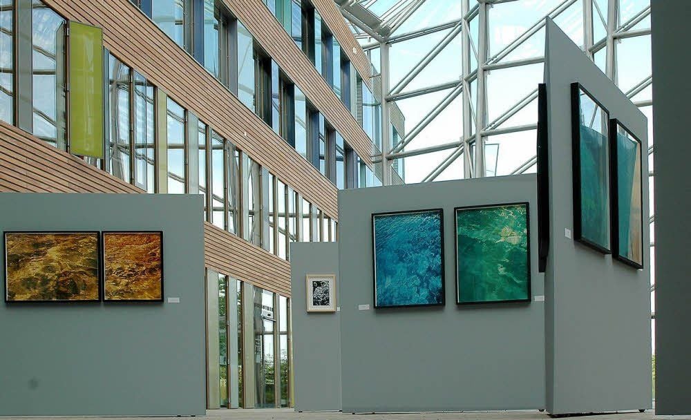 Umweltbundesamt, Ausstellung von Sven Hoffmann: „Projektionsflächen der Langsamkeit.“
