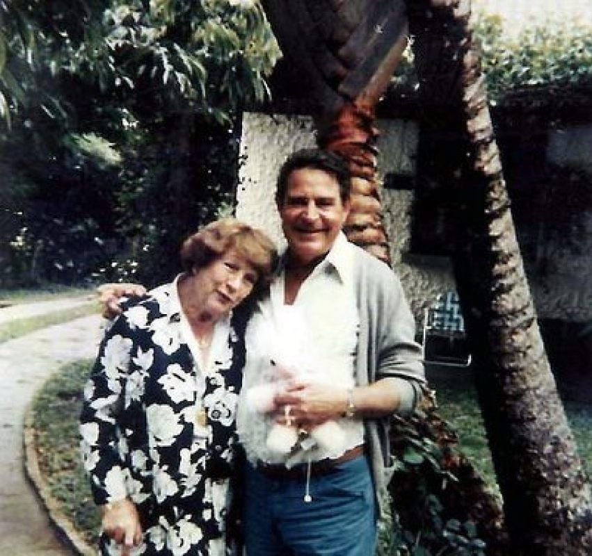 Renée Prüfer aus Brüssel zu Besuch bei Sohn Otto in Brasilien.