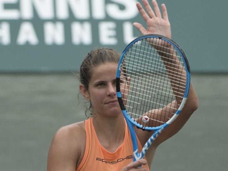 Julia Görges hat sich in Charleston gegen die die Japanerin Naomi Osaka durchgesetzt. Foto: Leslie Billmann/CSM via ZUMA Wire