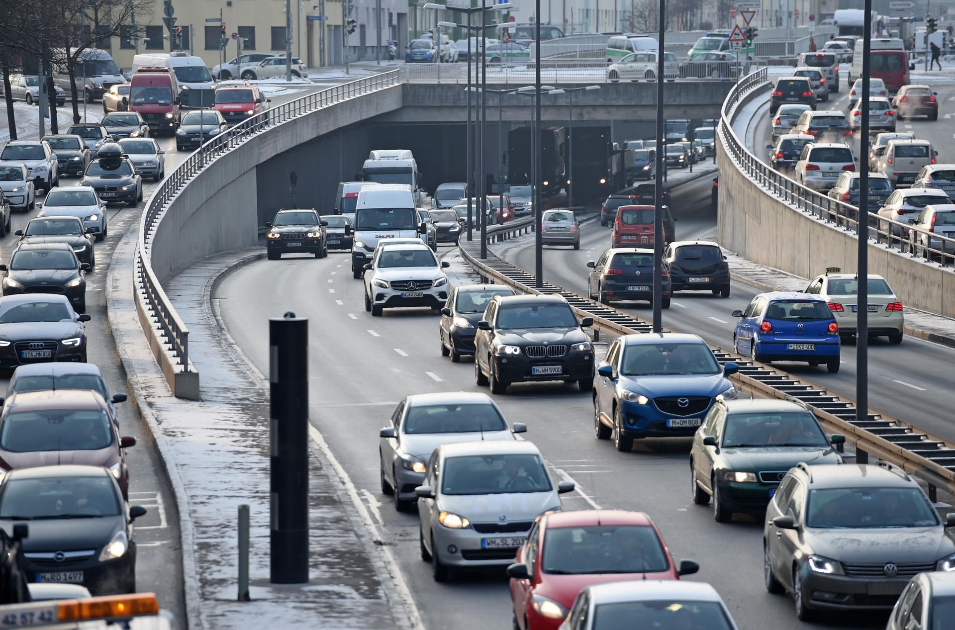 In Städten könnte es bald Fahrverbote für Diesel geben.