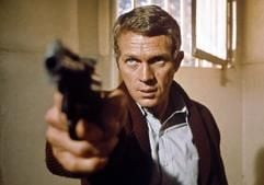 US-Schauspieler Steve McQueen als Polizist «Bullitt» in dem gleichnamigen Film aus dem Jahr 1968. (Foto: dpa)