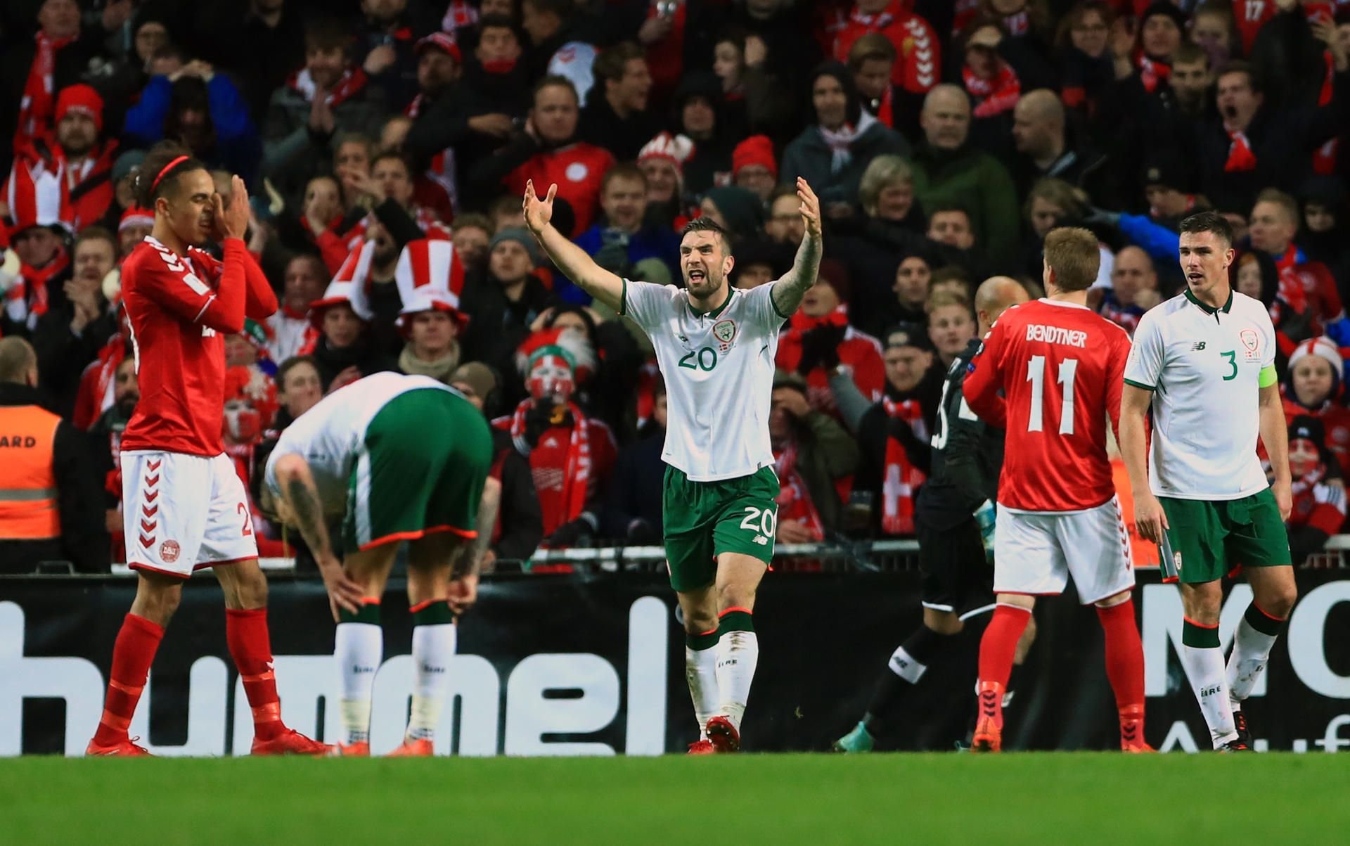 Dänemark hatte anfangs bessere Chancen. Das wandelte sich im Laufe des Spiels gegen Irland allerdings.