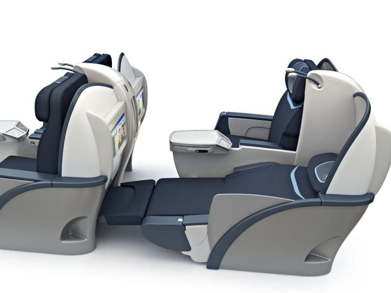 Zwar nicht ganz wie im eigenen Bett, aber immerhin waagerecht schlafen Condor-Gäste künftig in der Business Class.