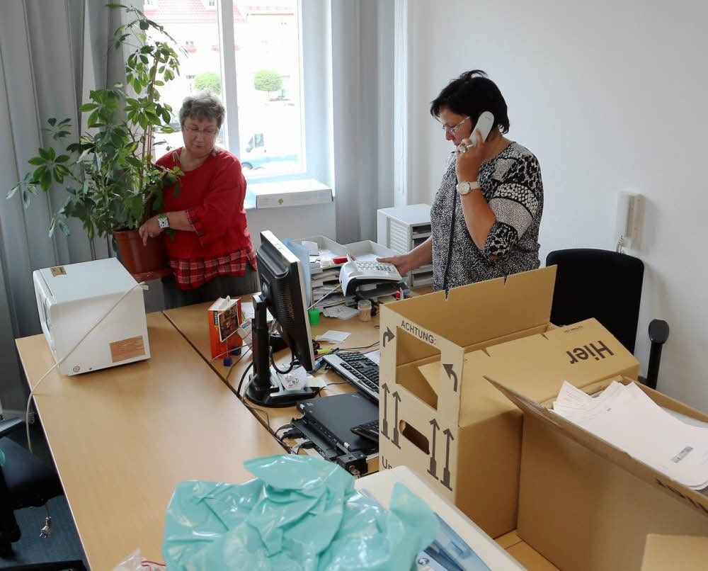 In den jüngsten Tagen hieß es „Koffer“ packen in der alten Redaktion.
