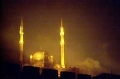 Großbrand auf Kairoer Zitadelle. (Foto:dpa)