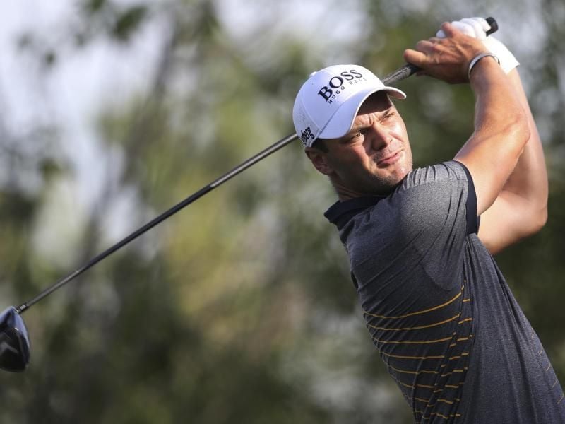 Spielte in Dubai eine 72er-Runde zum Auftakt: Martin Kaymer. Foto: Kamran Jebreili/AP