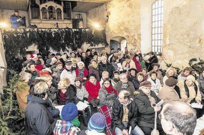 Bis auf den letzten Platz war die Hohenlubaster Kirche am Wochenende gefüllt.