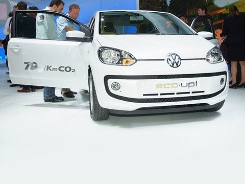 Der VW Eco Up ist das erste Erdgas-Auto, das die Liste der umweltfreundlichen Autos des VCD anführt. (FOTO: SEBASTIAN QUILLMANN)