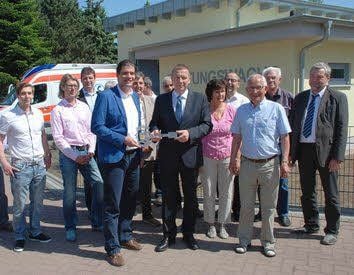 Eröffnung der neuen Rettungwache